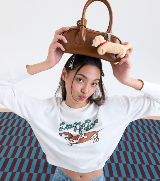 Women's Petite Cafe Sweatshirt