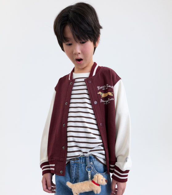Boy's Petite Cafe Bomber Jacket