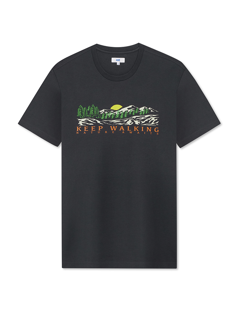 Men's Outdoor Hiking Graphic T-Shirt