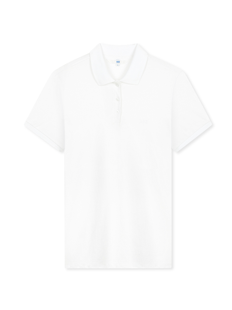 Women’s AIIZ Logo Polo Shirts Cotton Polyester