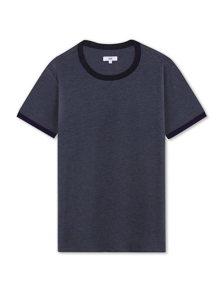 Men's Contrast Collar T-Shirts