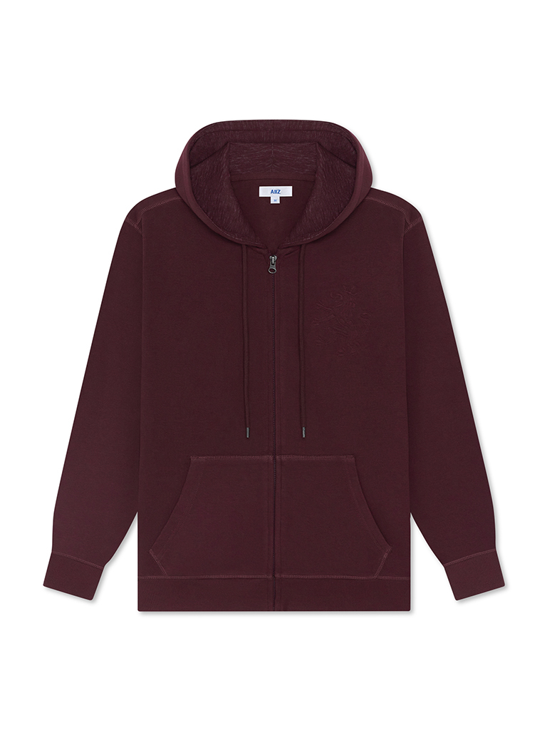 Men’s French Terry Lion Zipped Hoodies