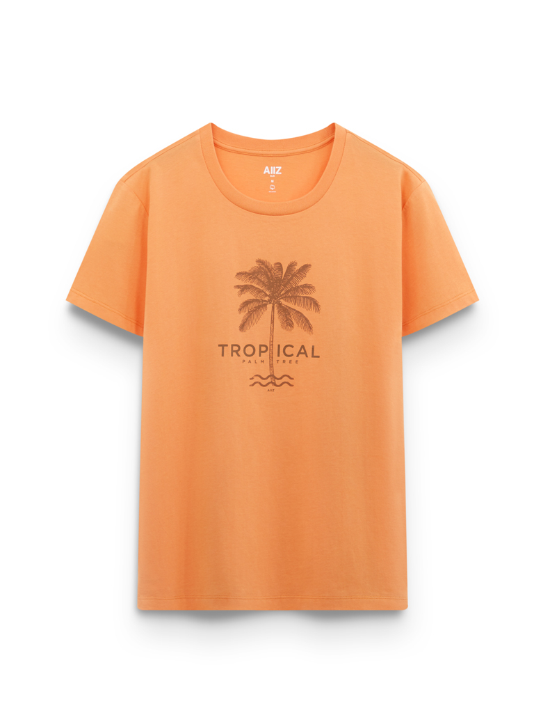 Women's Tropical Palm Graphic T-Shirt