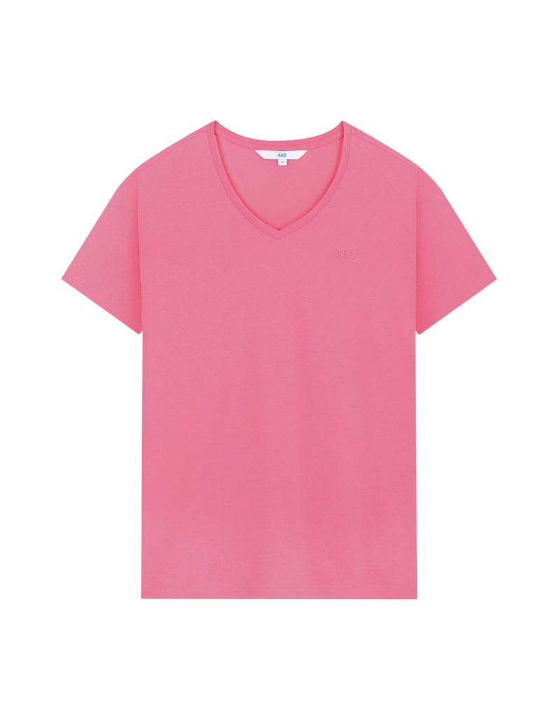 Women’s AIIZ Logo T-Shirts-Cotton Polyester