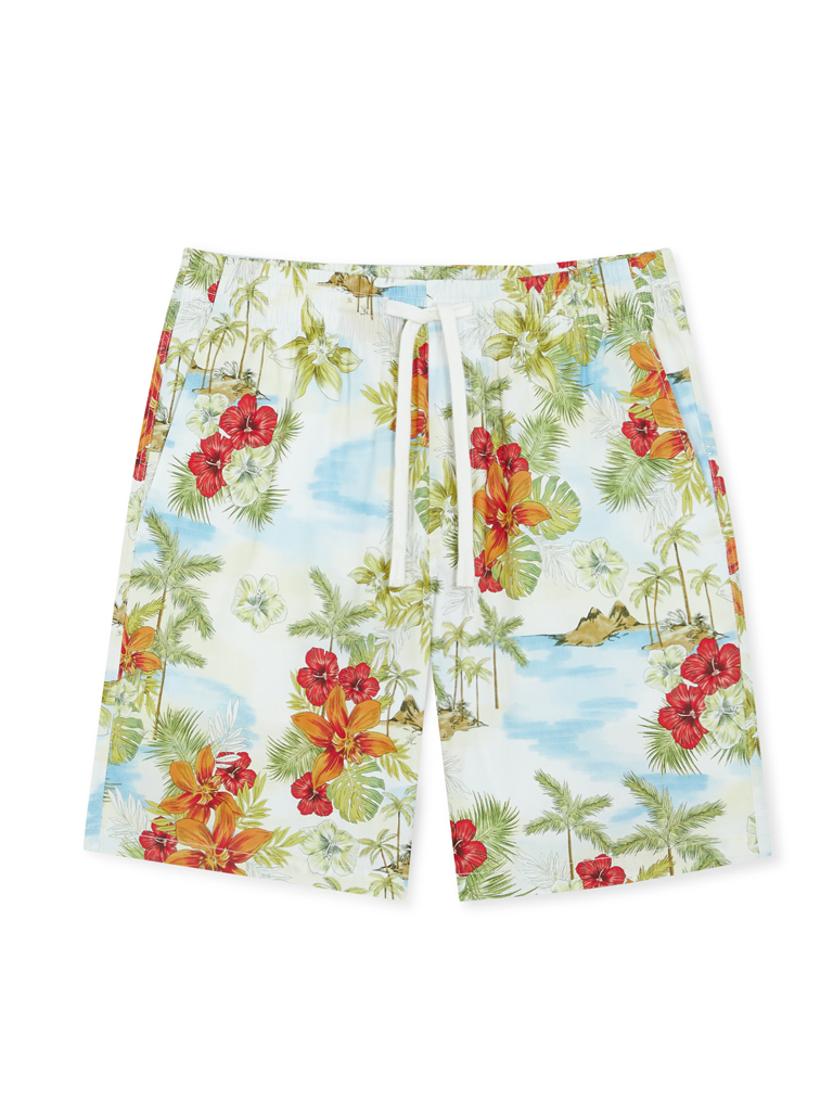 Men's Vibrant Summer Printed Easy Shorts