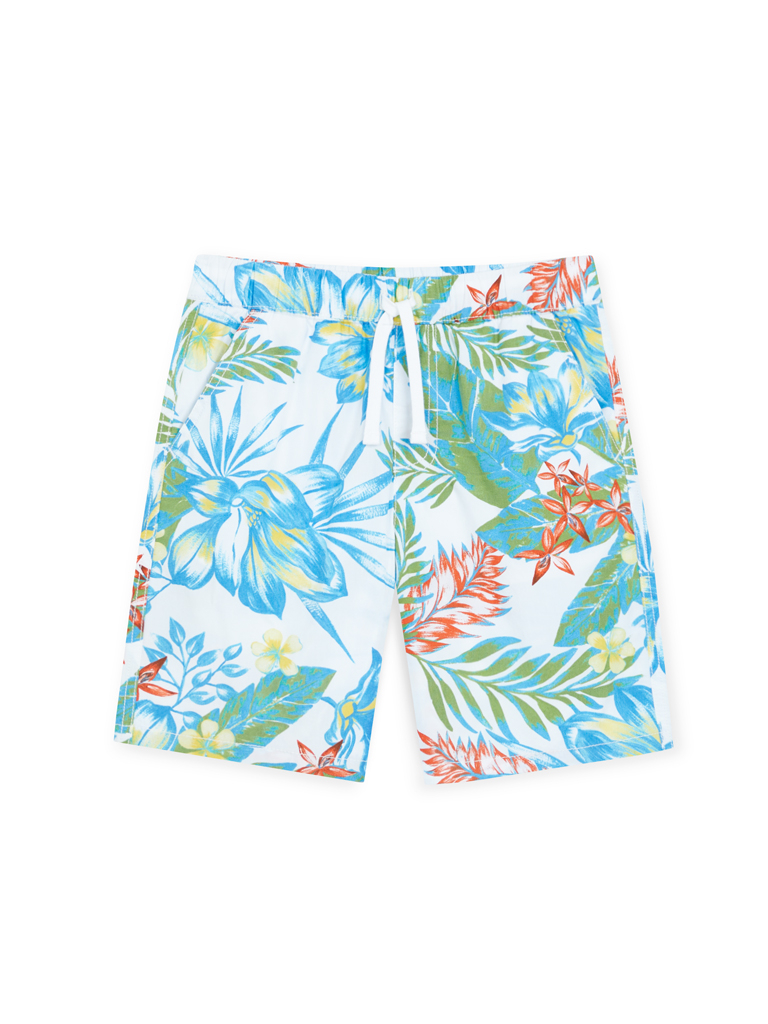 Boy's Vibrant Summer Printed Shorts