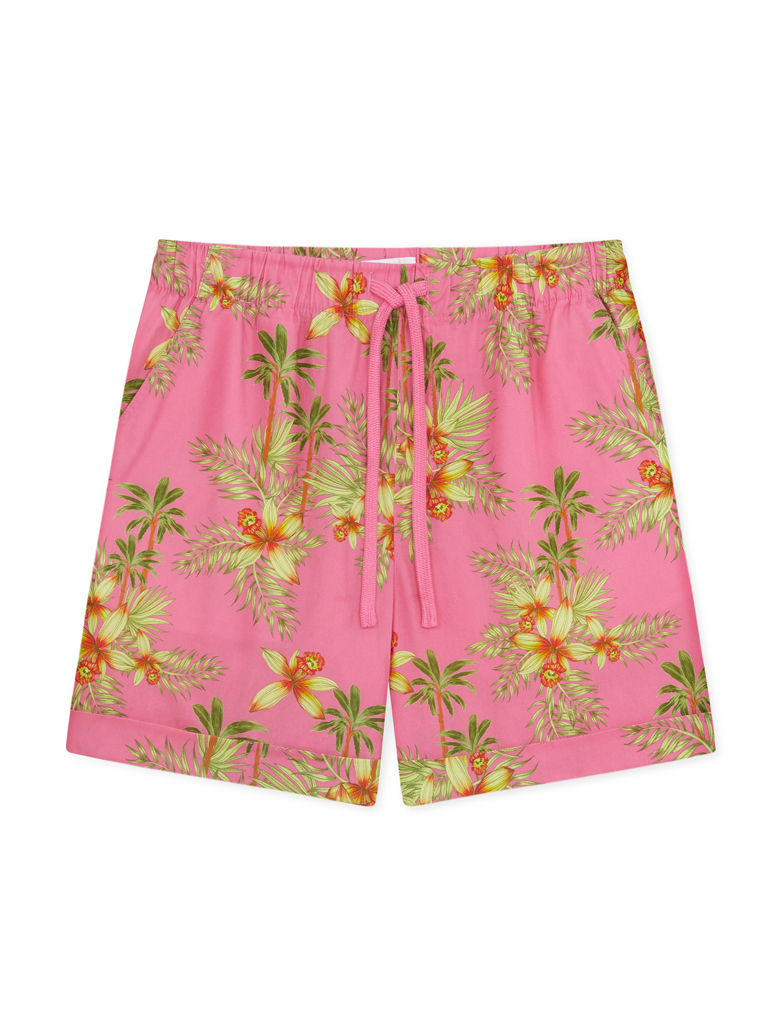 Women's Vibrant Summer Printed Easy Shorts
