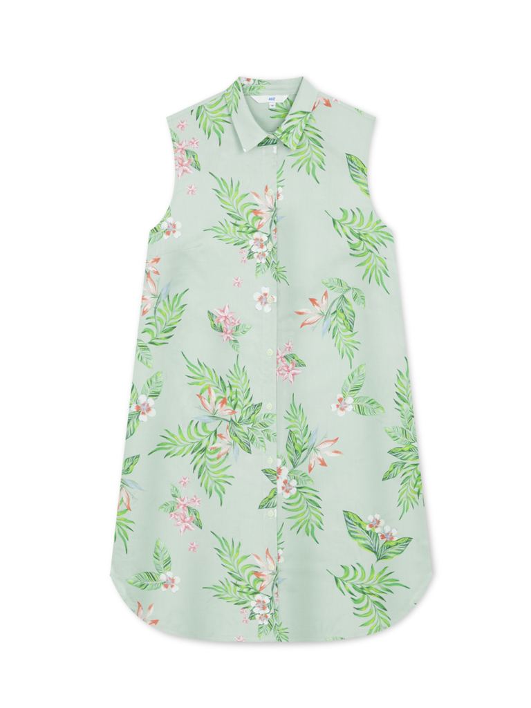 Women's Vibrant Summer Printed Shirt Dress