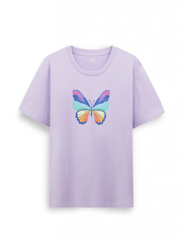 Women's Butterfly Graphic T-Shirt