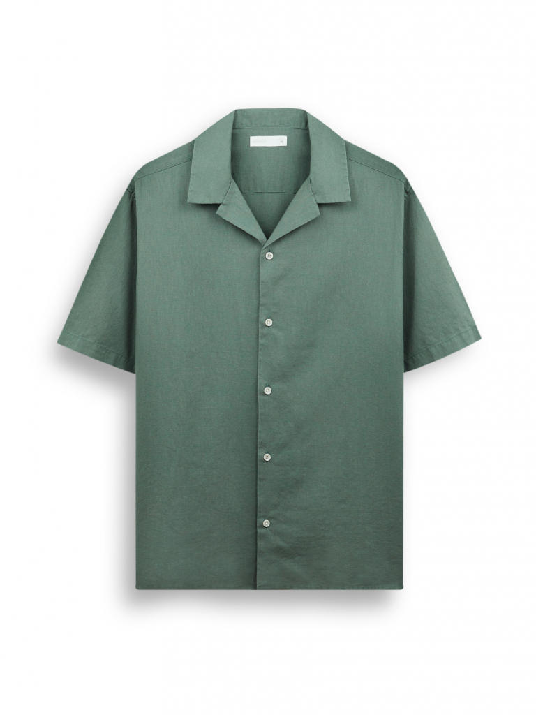 Men's Linen Blend Resort Shirt