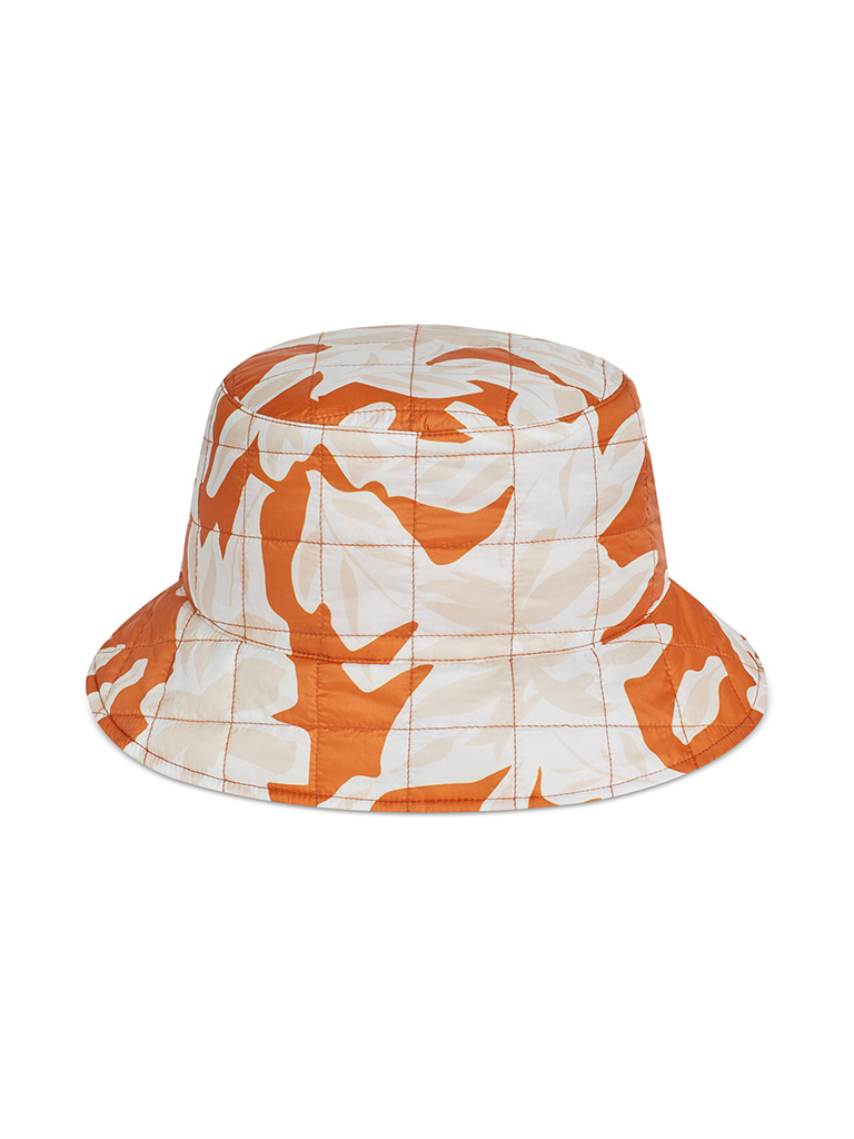 Printed Puffer Bucket Hat