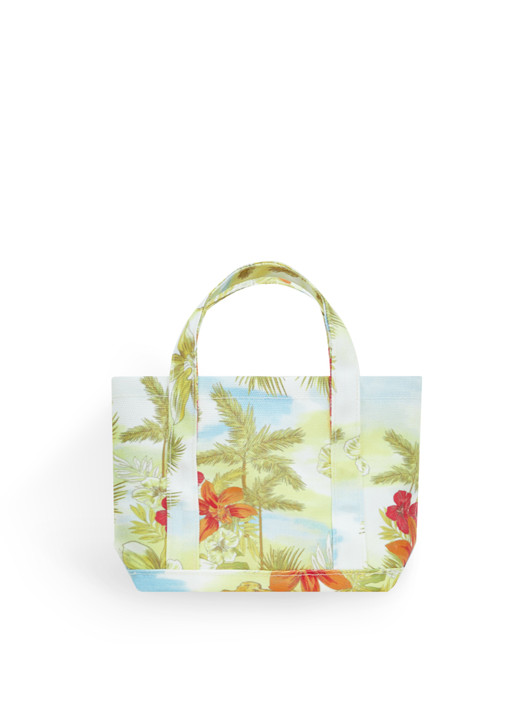 Vibrant Summer Printed Mini Tote Bag