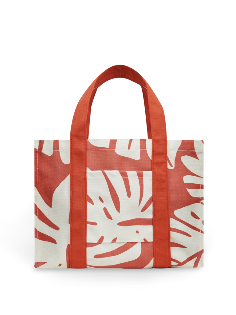 Urban Tropical Printed Mini Tote Bag