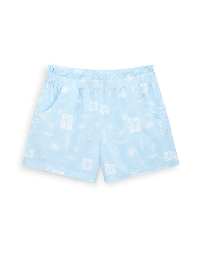 Girl's Printed Easy Shorts