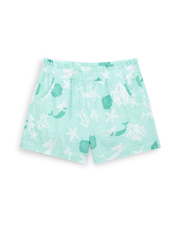 Girl's Printed Easy Shorts