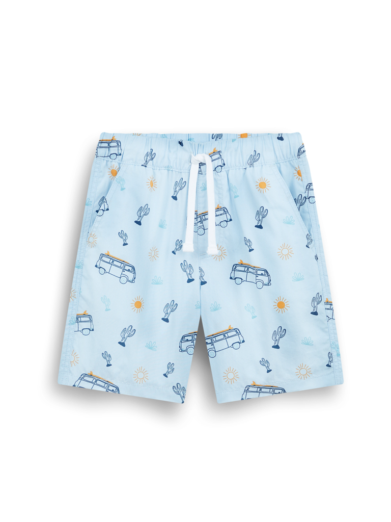 Boy's Printed Easy Shorts