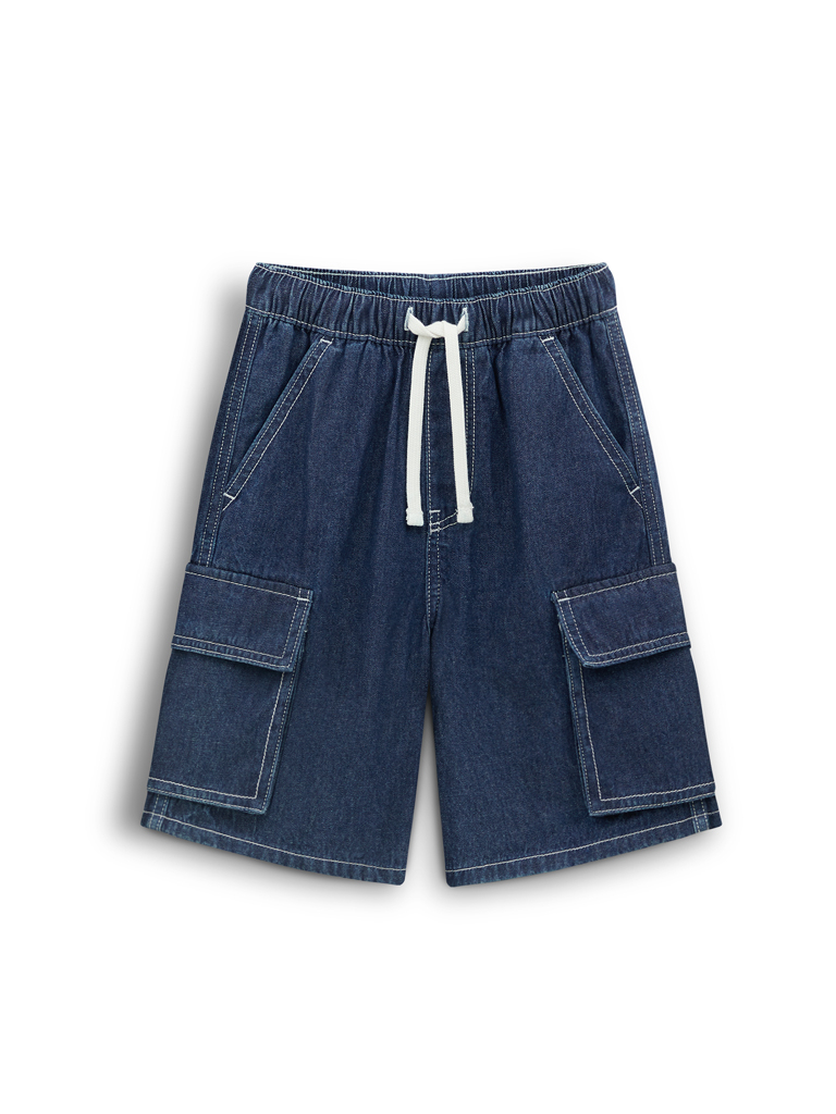 Boy's Cargo Denim Shorts