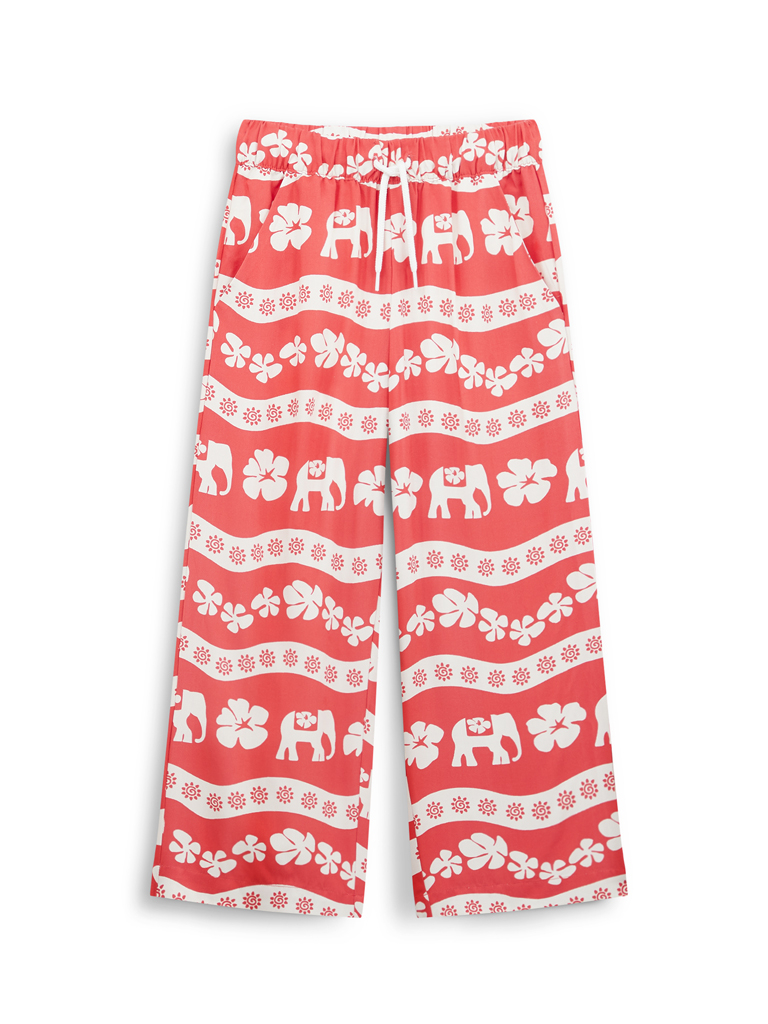 Kids Hello Thailand Printed Pants