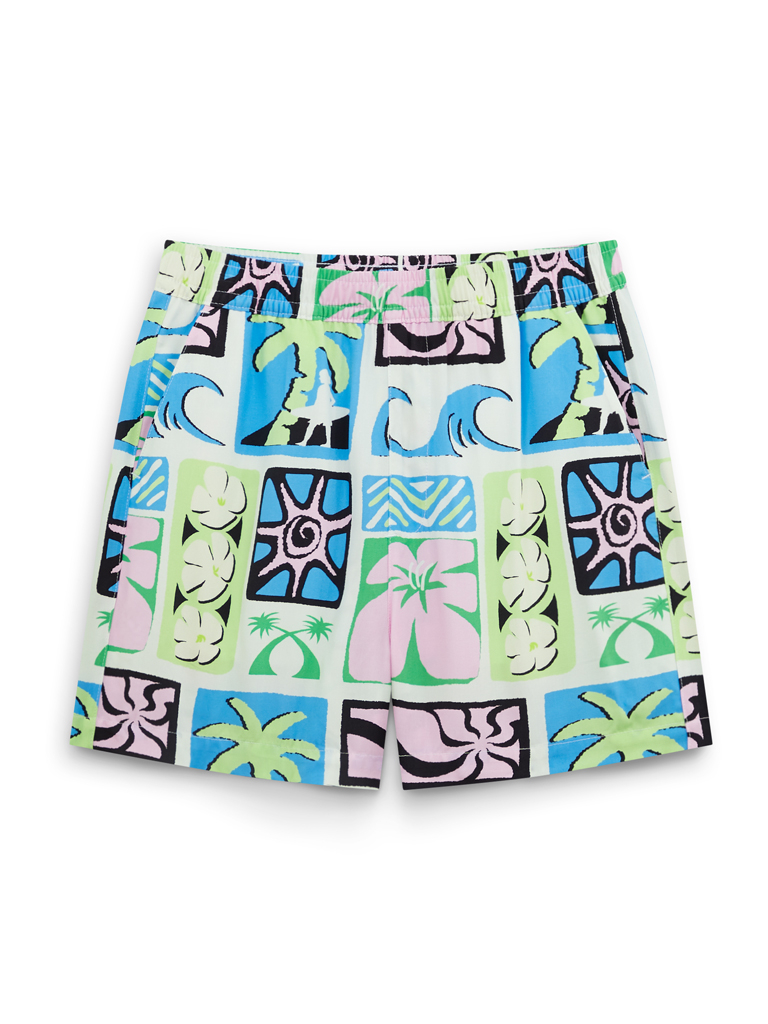 Women's Aloha Hawaii Printed Easy Shorts