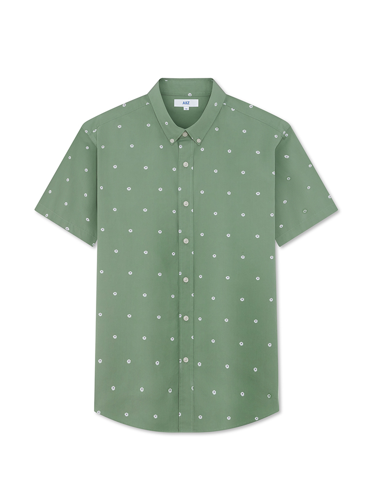 Men's Graphic Printed Short Sleeve Shirt