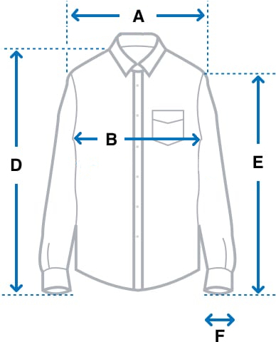 shirt chart